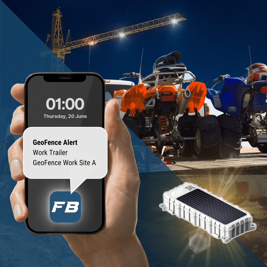 FLEETBridge FAT - 7140, Waterproof, Solar Powered, GPS Asset GPS Tracker, 4G LTE Canada & & US (US Roaming included), 1 Year Device Warranty - FleetBridge Store (FBe)