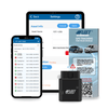FLEETBridge FVT - 1250 Plug & Play Vehicle GPS Tracker, 4G LTE Canada & US (US Roaming included), 1 Year Device Warranty. OBD & Virtual Ignition detection. - FleetBridge Store (FBe)